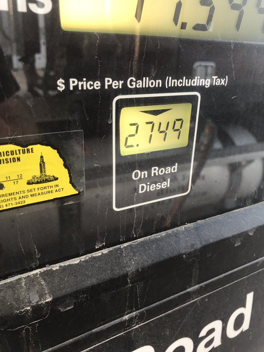 GeoffreyRuth's tweet photo. It's getting close to the point, where I should just trade them a bushel of corn for a gallon of diesel. #solidmarketingstrategy https://t.co/sHngsYtZMo