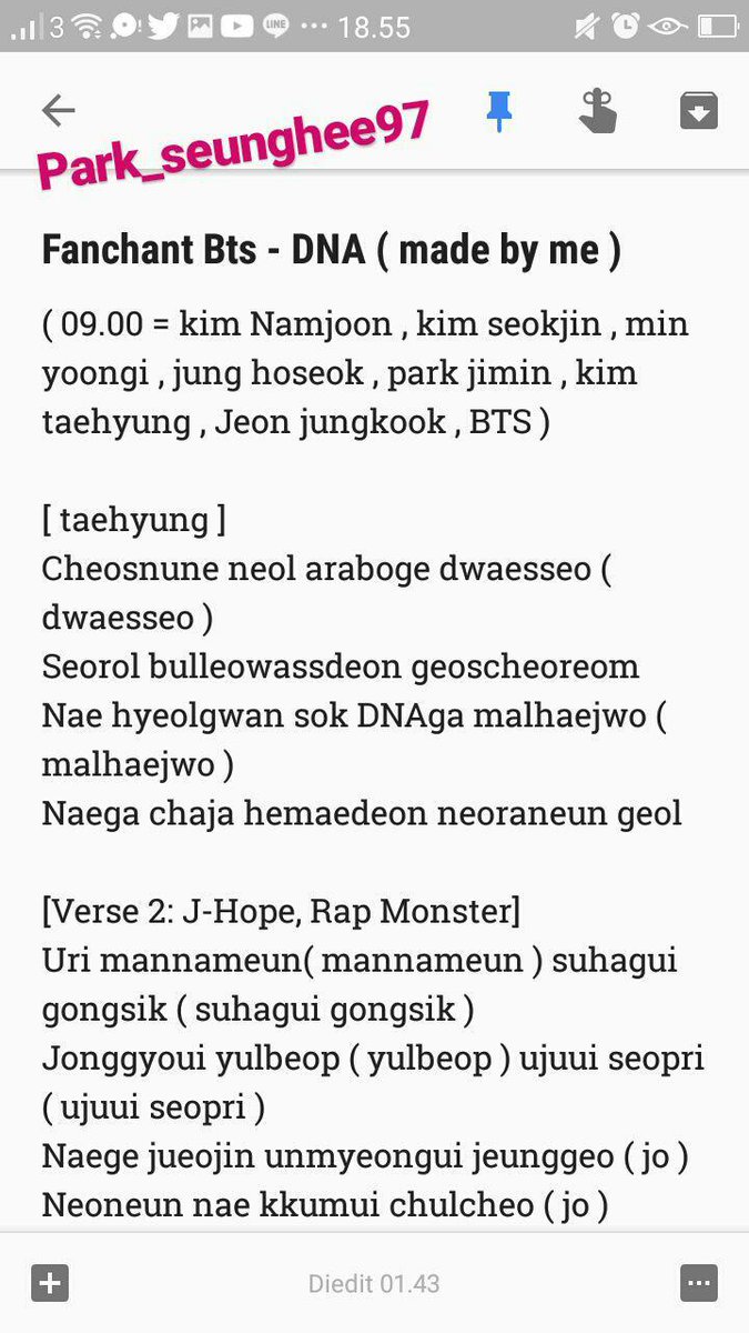 Bts Fanchant Dna - BTS 2020