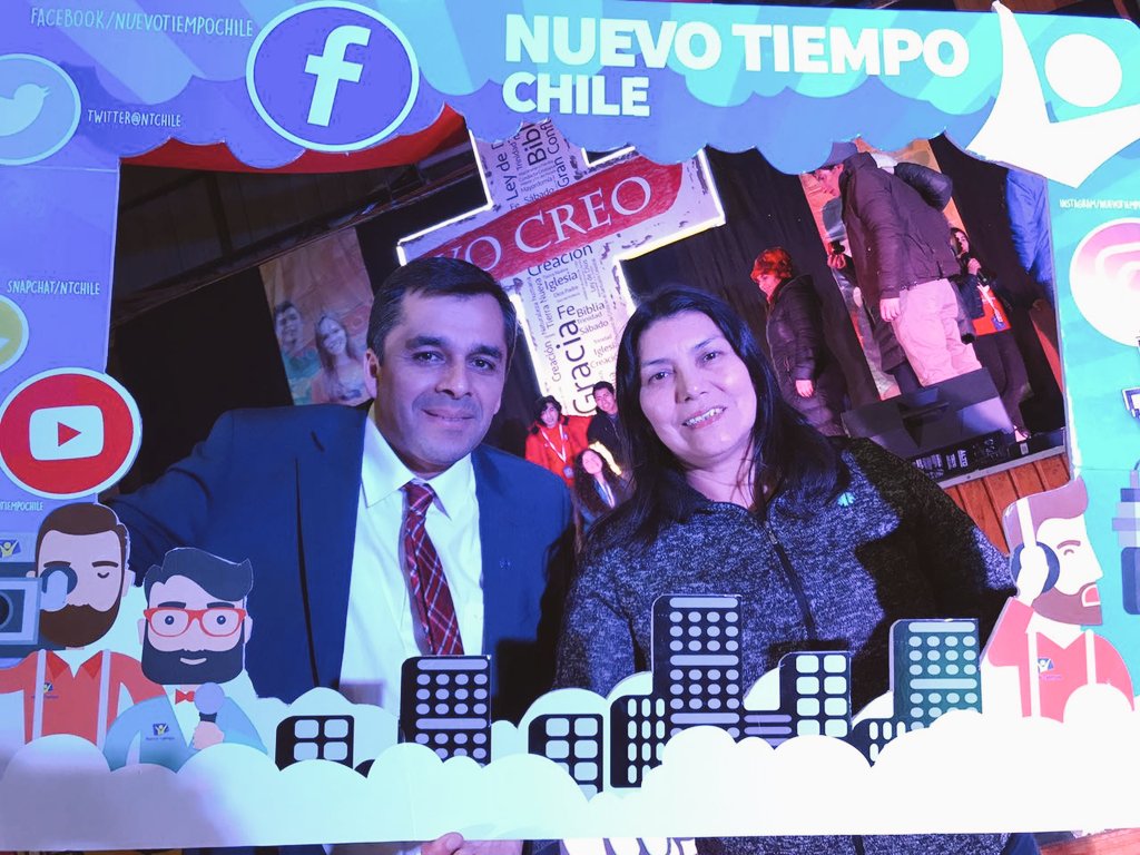 ntchile's tweet photo. ¡Los milagros se multiplican!🙌🙏 Ella es Lidia Vega, alcanzada por #NuevoTiempo 📷🎥¡Sigamos compartiendo de #CristoJesús!💪🙏😊#MiCongresoConNT https://t.co/0HWI39d1Fl