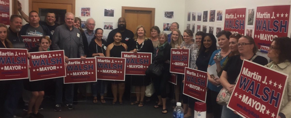 Great AB Team meeting!Only 7days to the Primary and it's not too late to join Team Walsh!! 
@MartyforBoston <a href="/AB4Marty/">AB4Marty</a>  #TeamWalsh #Bospoli
