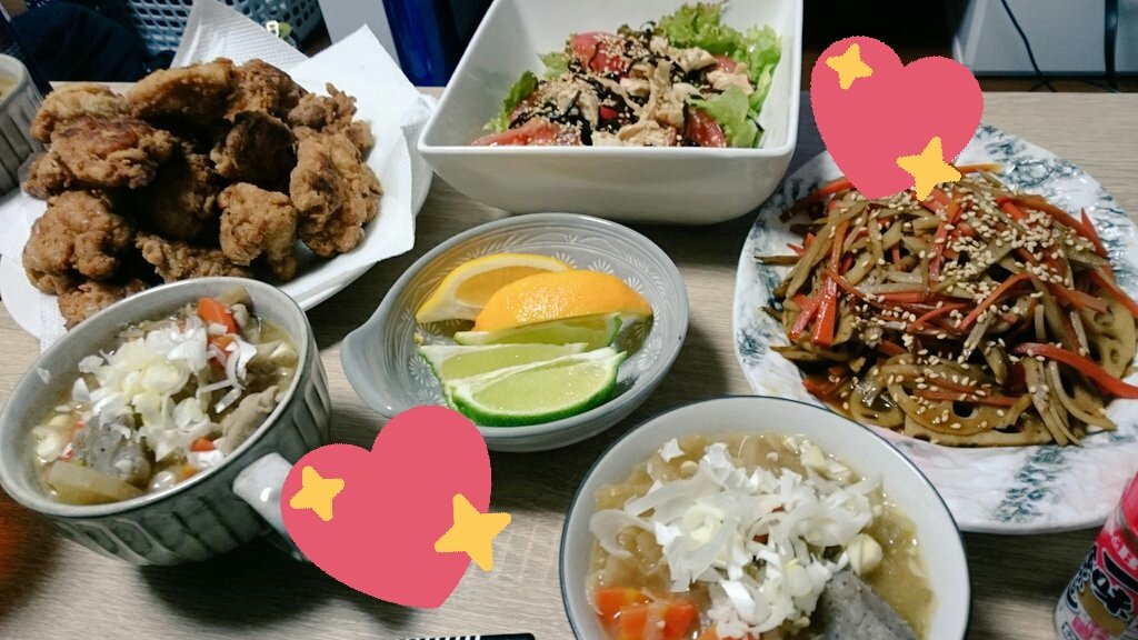 あいり V Twitter 三連休の真ん中の日にりなんち泊まりにいってきた 急遽だったのに食べたいからあげ作っててくれてて他にもあたしの好きそうな ご飯作っててくれててほんとに嬉しかった 美味しかった 可愛くて料理上手な彼女がいるよっちゃんがとても