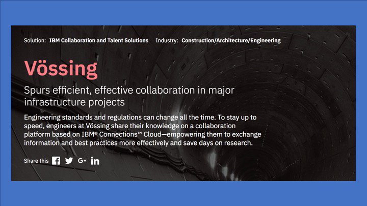 Explore how <a href="/Voessing/">voessing.de</a> uses #IBM solutions for efficient, effective collaboration in major infrastructure projects: spr.ly/60138261J