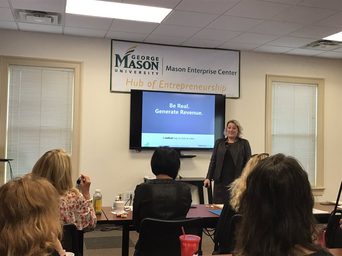 BrandMirror's tweet photo. So excited to hear Katie Nelson discuss how being yourself, #authentic, can generate #revenue. @KNSalesFun @vawomenbizcon #theworkshops https://t.co/UjfuQYS2rc