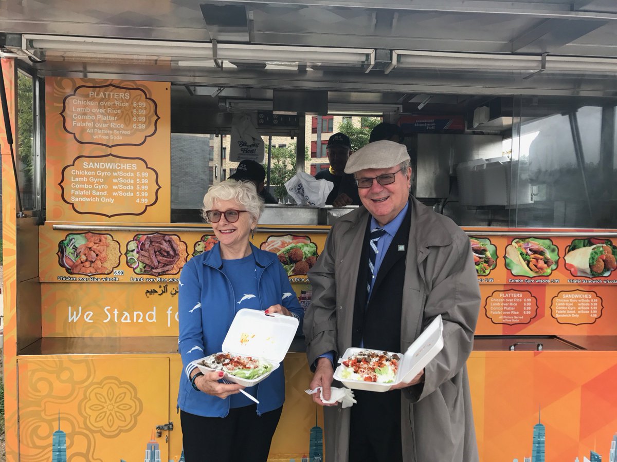 We have officially opened our doors at CSI!  As promised, our first customers were President William Fritz and his lovely wife Bonnie Fritz.