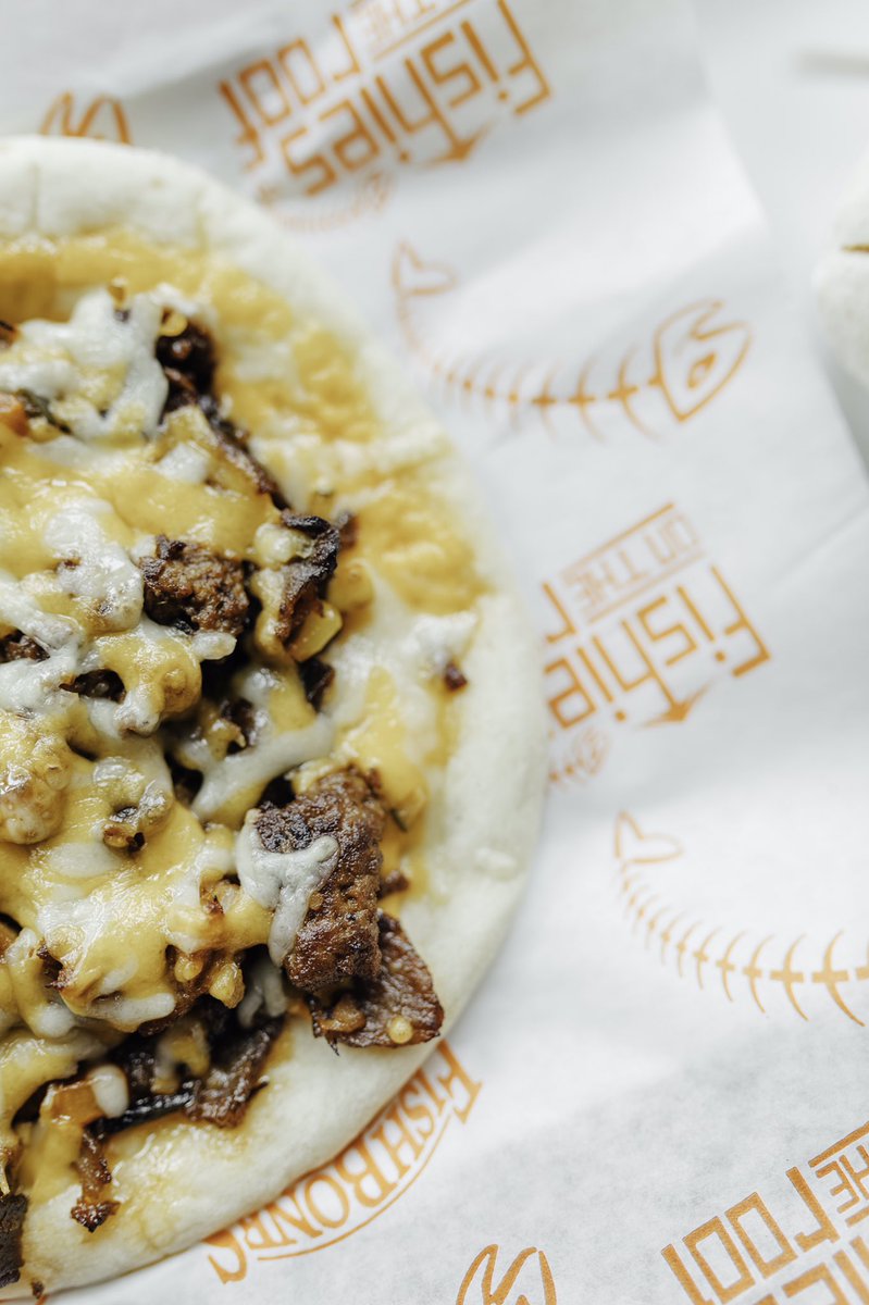 FishbonesBar's tweet image. It's a pizza kind of day! Our lunch special is this Meats Pizza for $14.