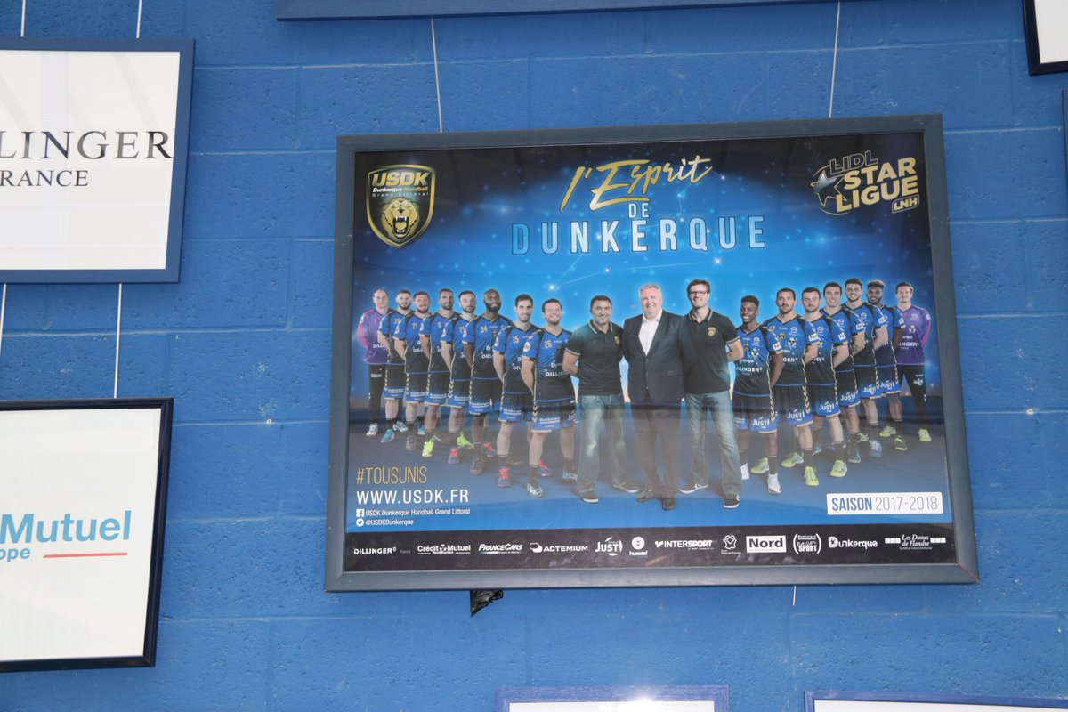 USDKDunkerque's tweet photo. J-9 les Stades de Flandres se préparent à la réception de @ChamberySH_Hand pour notre 1er match à domicile le 28/09 👌#J03LSL @LidlStarligue https://t.co/ZpkVdmRECv