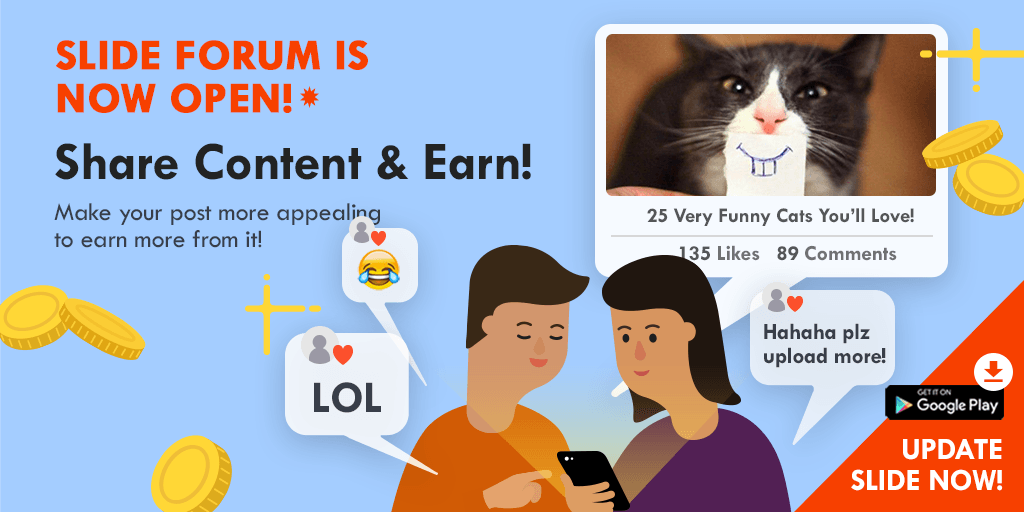SlideIndia's tweet photo. Share your favourite contents on #Slide
Slide Forum is live now!
More appealing the post, greater #rewards you can #earn
#SlideKaro https://t.co/gYm9QGCkYg
