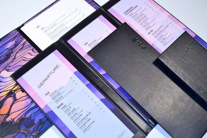 ucllc's tweet photo. Today on Art of the Menu: @departureden in Denver, CO, by @mwehrmandesign https://t.co/QYq5psCGeI https://t.co/FAYY5UjHYp