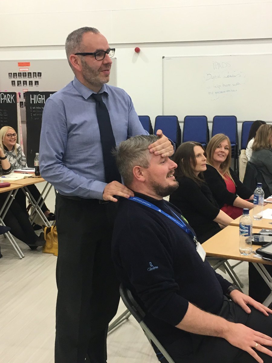 Peer massage #caringmasculity. Lots of ideas from Gary Wilson CPD #boysarebrilliant #raisingboysattainment