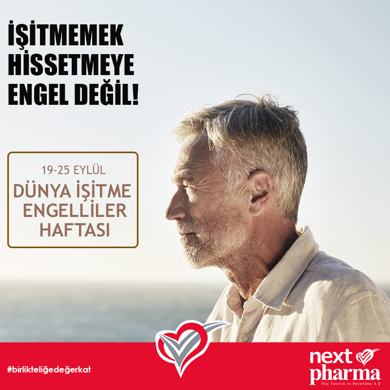 nextpharmailac's tweet photo. İşitmemek, hissetmeye engel değil! 19-25 Eylül Dünya İşitme Engelliler Haftası kutlu olsun.
#DünyaİşitmeEngellilerHaftası https://t.co/Mbf7Ae9SUe