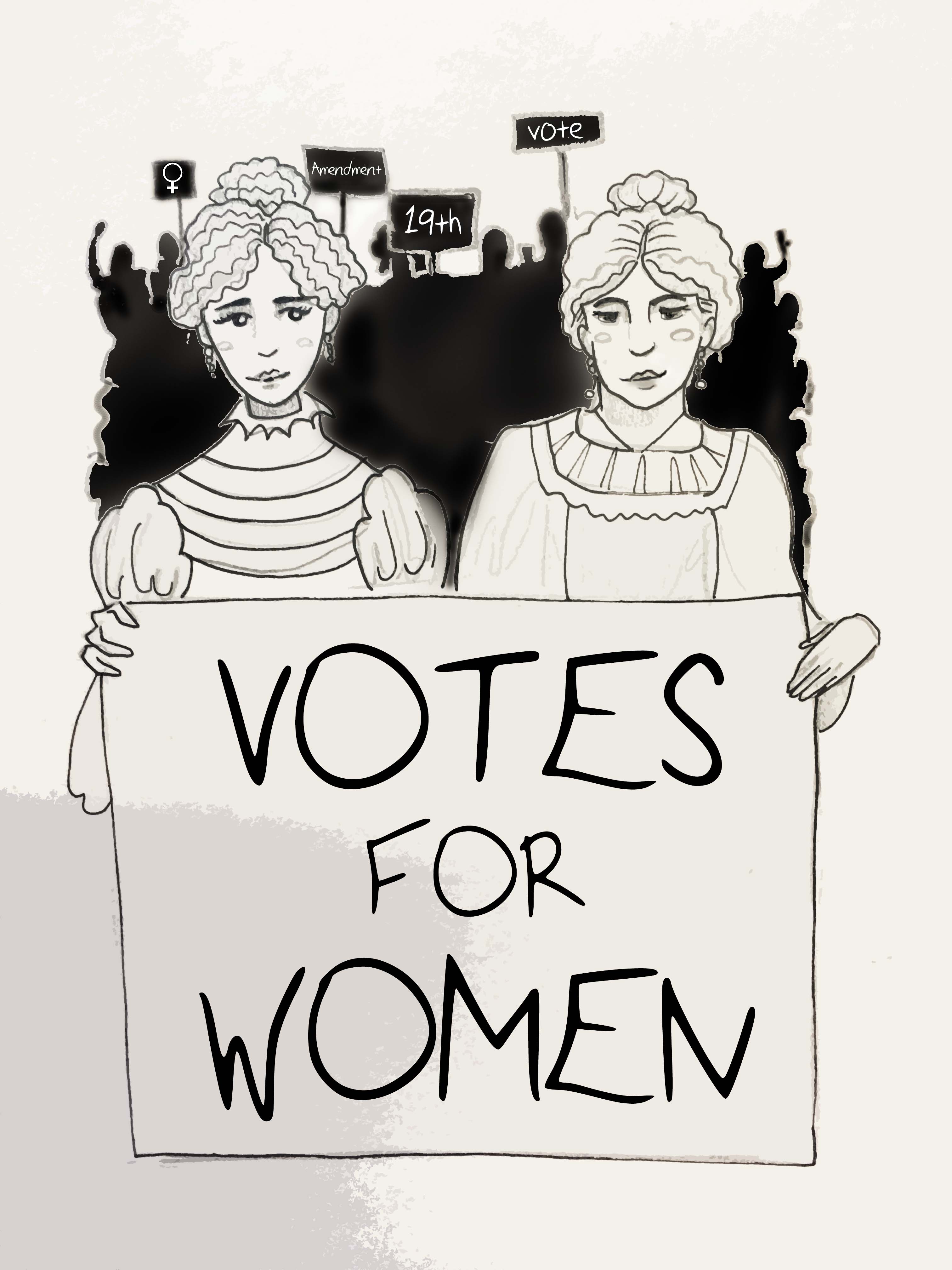 19th amendment drawing