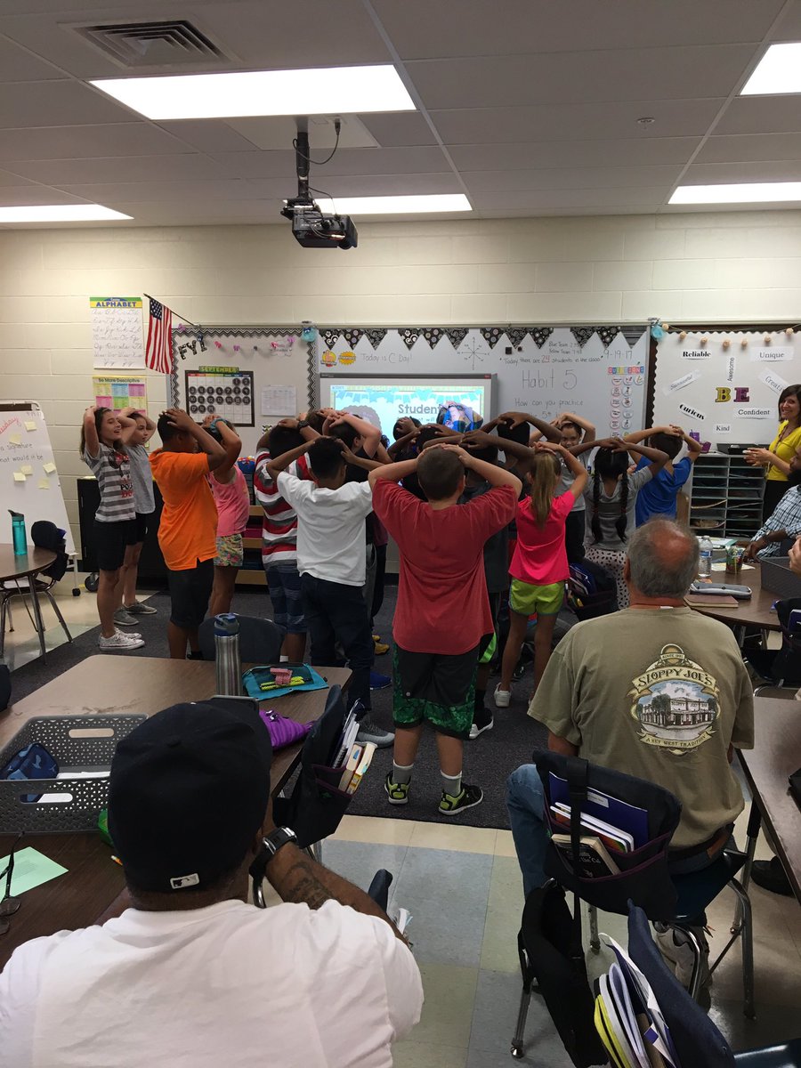 MsKiesel's tweet photo. Sebastian says! Put your hands on your head, jump up and down! #LHEpride https://t.co/q9pU1EDiUZ
