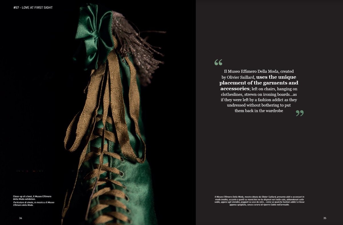 Il #MuseoEffimeroDellaModa created by #OlivierSaillard is on #theMBM!
themoodboarders.com  #accessories #exhibition #art @Pitti_Immagine