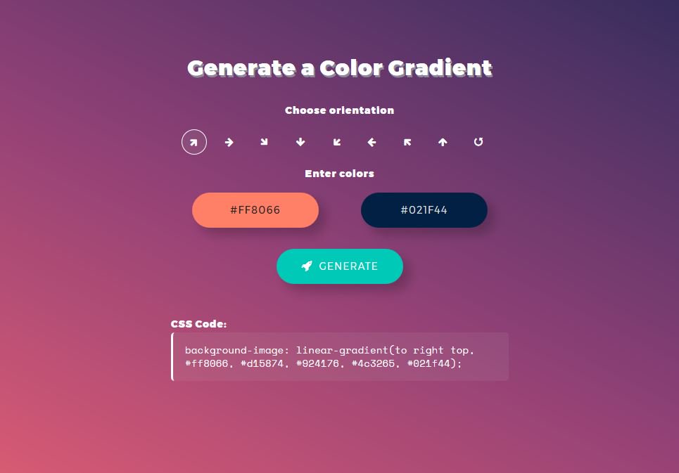 ColorSpace CSS Gradient Generator: Với chức năng CSS Gradient Generator, bạn có thể tùy chỉnh màu sắc cho trang web của mình. Tham khảo hình ảnh liên quan để tìm hiểu thêm về ColorSpace CSS Gradient Generator và khám phá cách tạo ra các hiệu ứng độc đáo cho trang web của bạn.