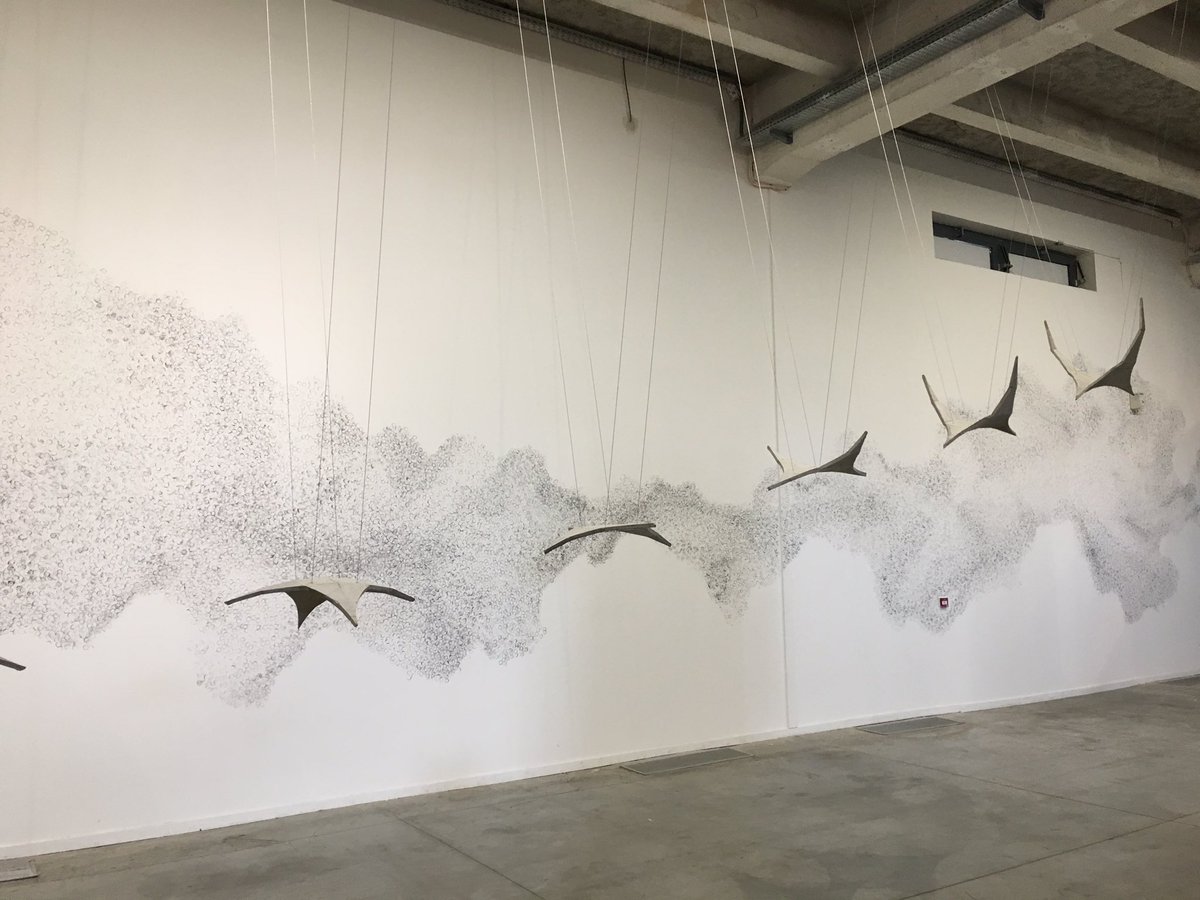 Magnifiques et subtiles #mondesflottants à la <a href="/BiennaleLyon/">Biennale de Lyon</a>