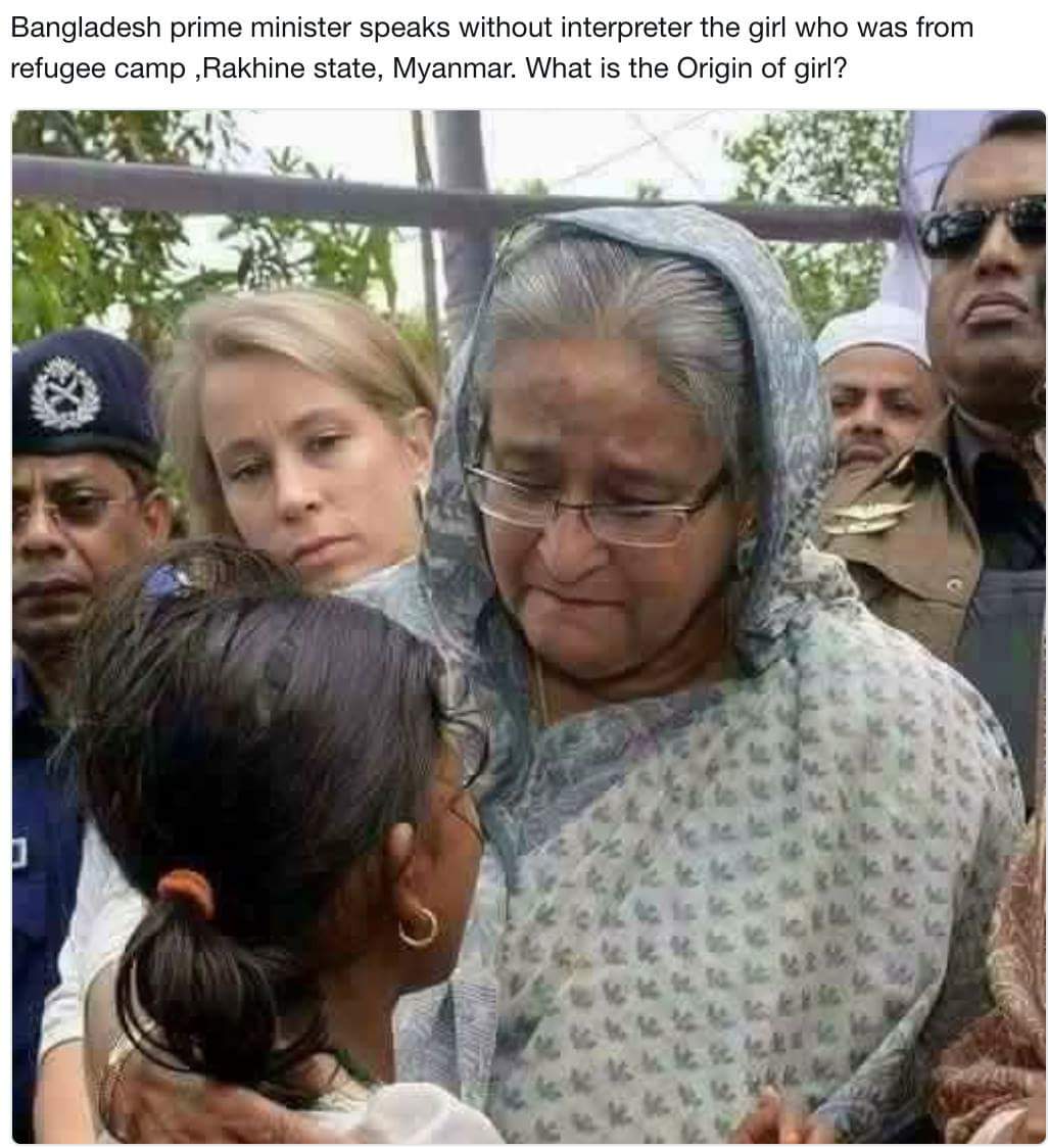 Read it, they can speak their native language!
They all are same Bangali from Bangladesh .