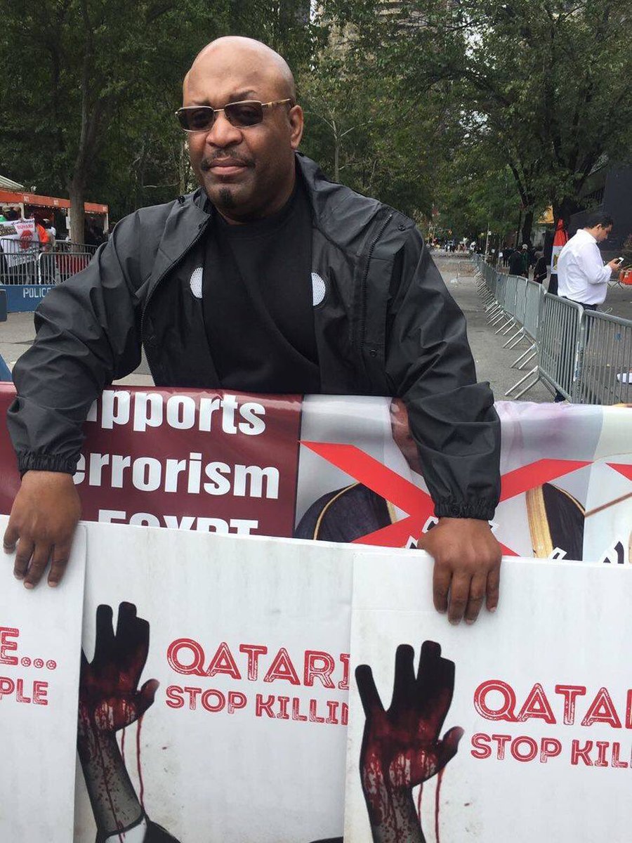 alja_zeera1's tweet image. Protest against visit of emir of #Qatar to #UN due to #Qatar_supports_terrorisom
'
#qatarism #qatarfundsterror  
 #UNGA   
#UNGA72 
#QatarUN