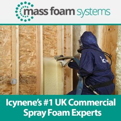 massfoamsystems's tweet photo. The UK's experts in #Icynene #SprayFoam #Insulation for #Commercial Installation. Lets discuss your project: https://t.co/tKMptFKiD2 https://t.co/MFXSfEWzUU