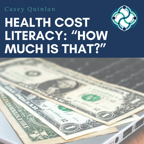 MightyCasey's tweet photo. This just in from the #healthliteracy desk! >> Health Cost Literacy: “How much is that?” https://t.co/nYPrL0tJf7 #hcpt #hccost #rightcare https://t.co/yORVry7B3R