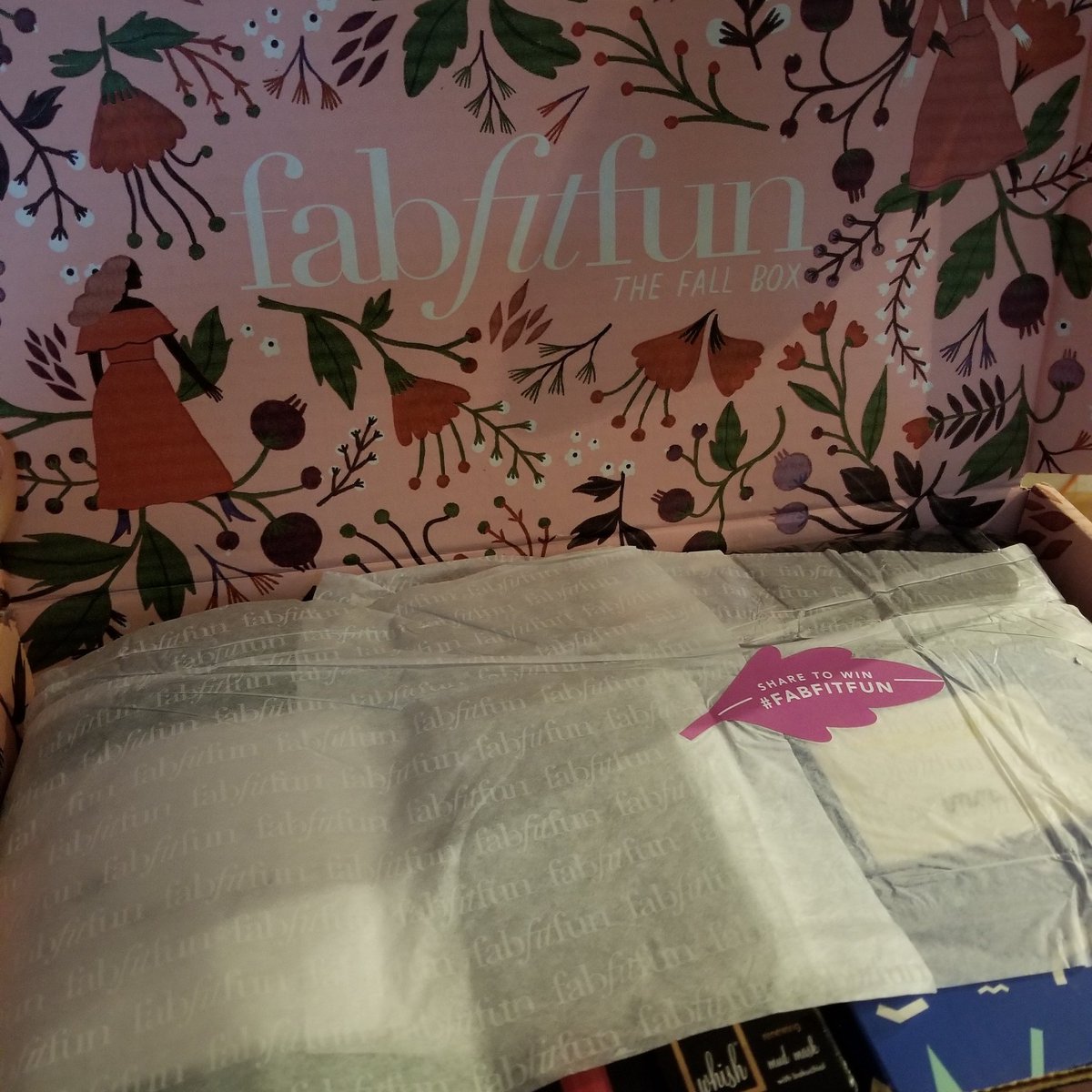 Tearisone's tweet image. Wooohooo So excited about this fall box. #fabfitfunfallbox #fabfitfun