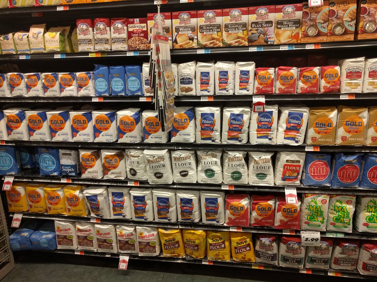 sarahcottontail's tweet image. You know you&apos;re in the South when there is no @kingarthurflour to be found #pastryproblems #whitelilyaintgonnacutit