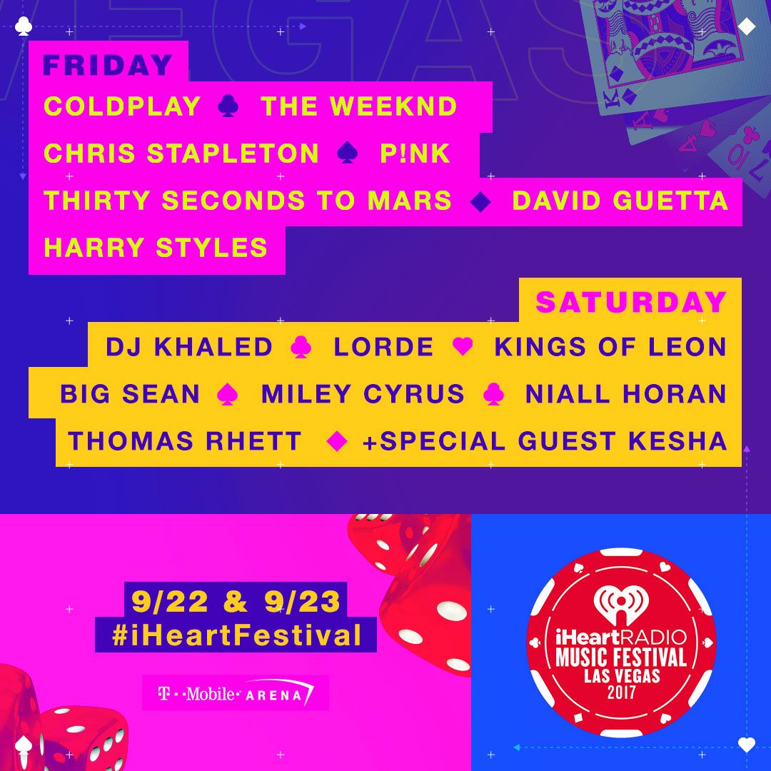 24 hours away, it goes down! #iHeartFestival