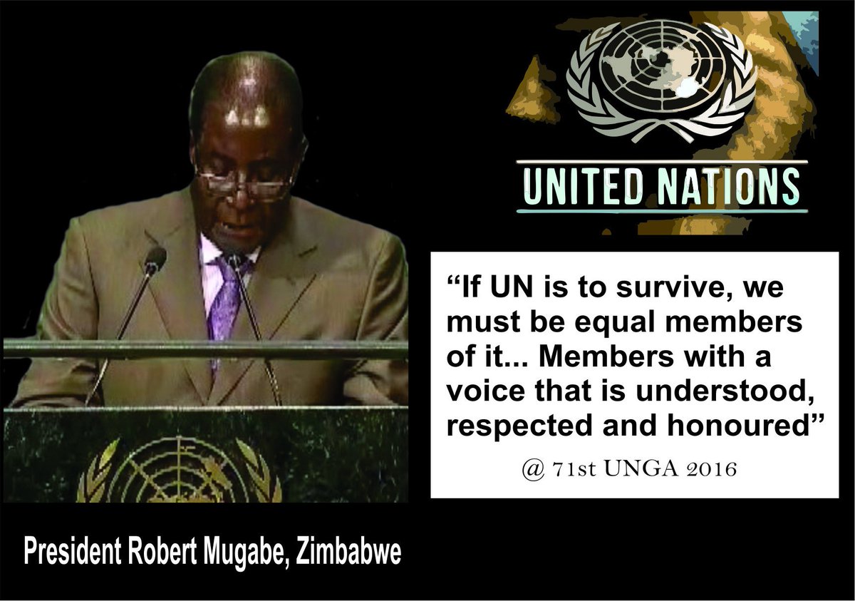 Letty_Mabhena's tweet photo. @mikegiannoni President #Mugabe is the only one from #Africa who has the balls 2 challenge the so called superpowers. #Mugabeisright https://t.co/bMITuy15uQ