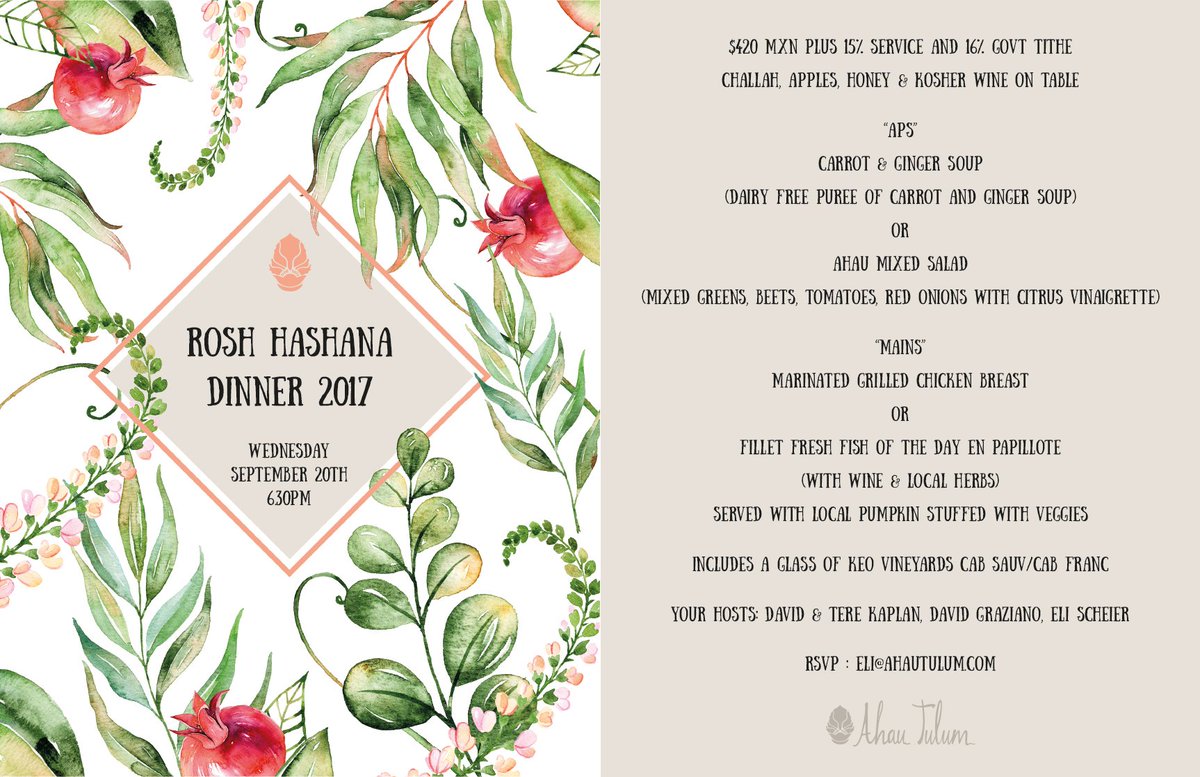 Join us on Wednesday 20th from 6:30 pm. RSVP to Eli@ahautulum.com