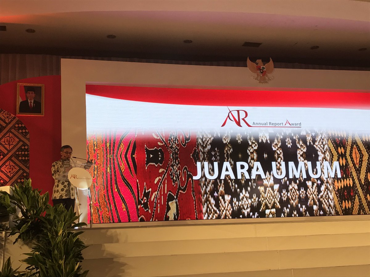 IDX_BEI's tweet photo. Sambutan Ketua Dewan Komisioner @ojkindonesia, Wimboh Santoso di Acara Annual Report Award 2016 #ARA2016 https://t.co/83XBmqCxm3