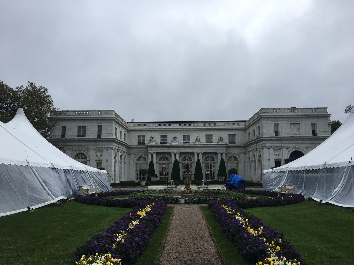 Hard to imagine a lovelier setting for #RoadshowNewport, despite the rain!
