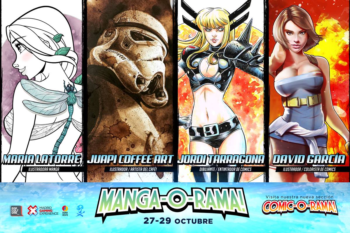 Se nos acaban los artistas... ¡Pero nunca el talento! ¡@maria_latorre_, <a href="/juapicoffeeart/">Juapi</a>, <a href="/JordiTarragona6/">Jordi Tarragona</a> y <a href="/DdGarciaCruz/">David García Cruz</a>! #nosvemosenlaisla