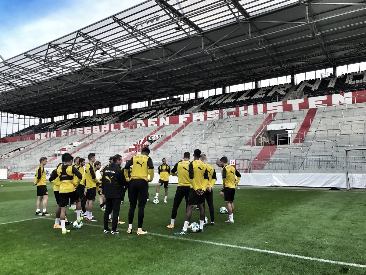 👉 Word. Danke für die Trainingsmöglichkeit, <a href="/fcstpauli/">FC St. Pauli</a>!
