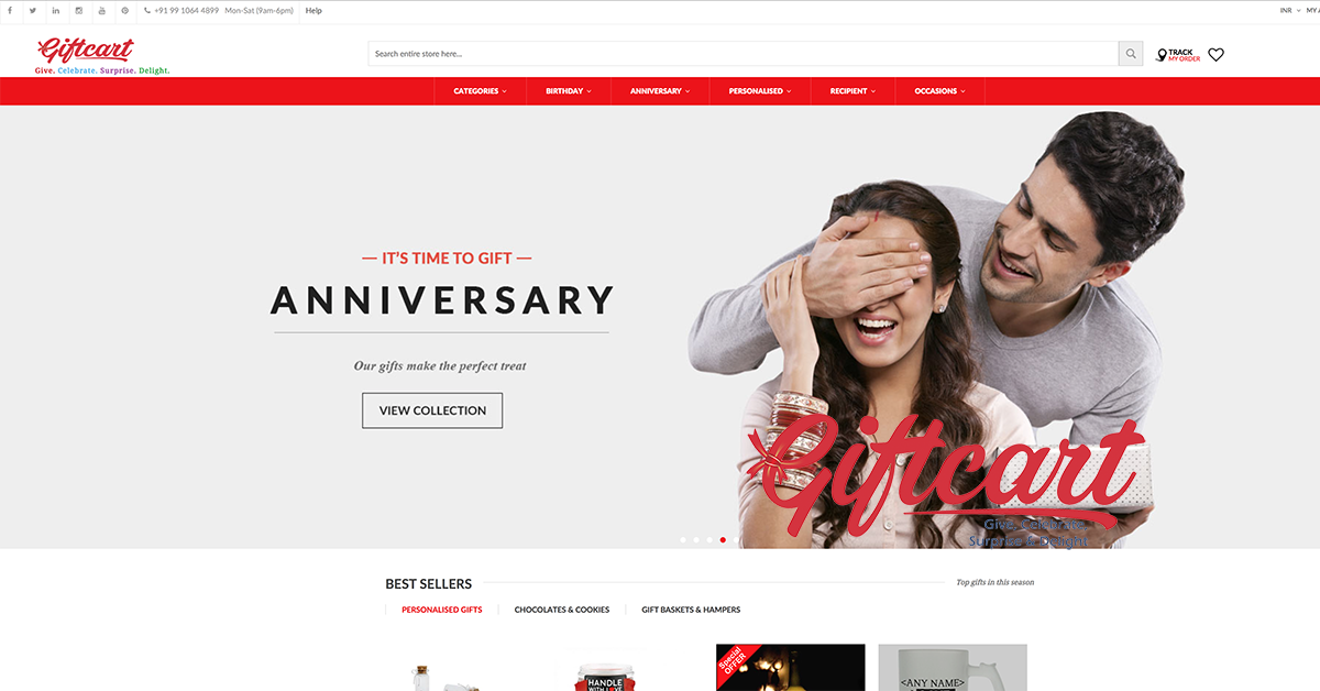 venkyvijay's tweet photo. Refreshing new look of https://t.co/212pkK4xNJ @giftcartindia #Gifting #Experiences 
#gifts @shalooreddi https://t.co/LYMjIsrC8U