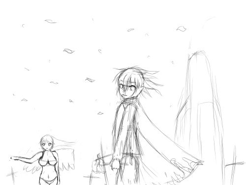 PFRDアフター絵の製作に入る。 