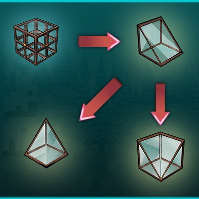 creativersegame's tweet photo. ICYMI: Reinforced Glass Blocks can now be processed to create seriously stylin' slopes and corners! #GalacticUpdate https://t.co/ZoPetLmxK2