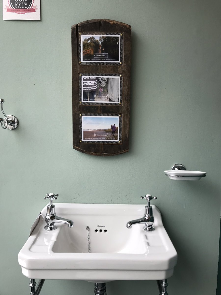 balhampaint's tweet photo. Made from whisky casks. These beautiful frames have just arrived https://t.co/VHFzl5yyGk