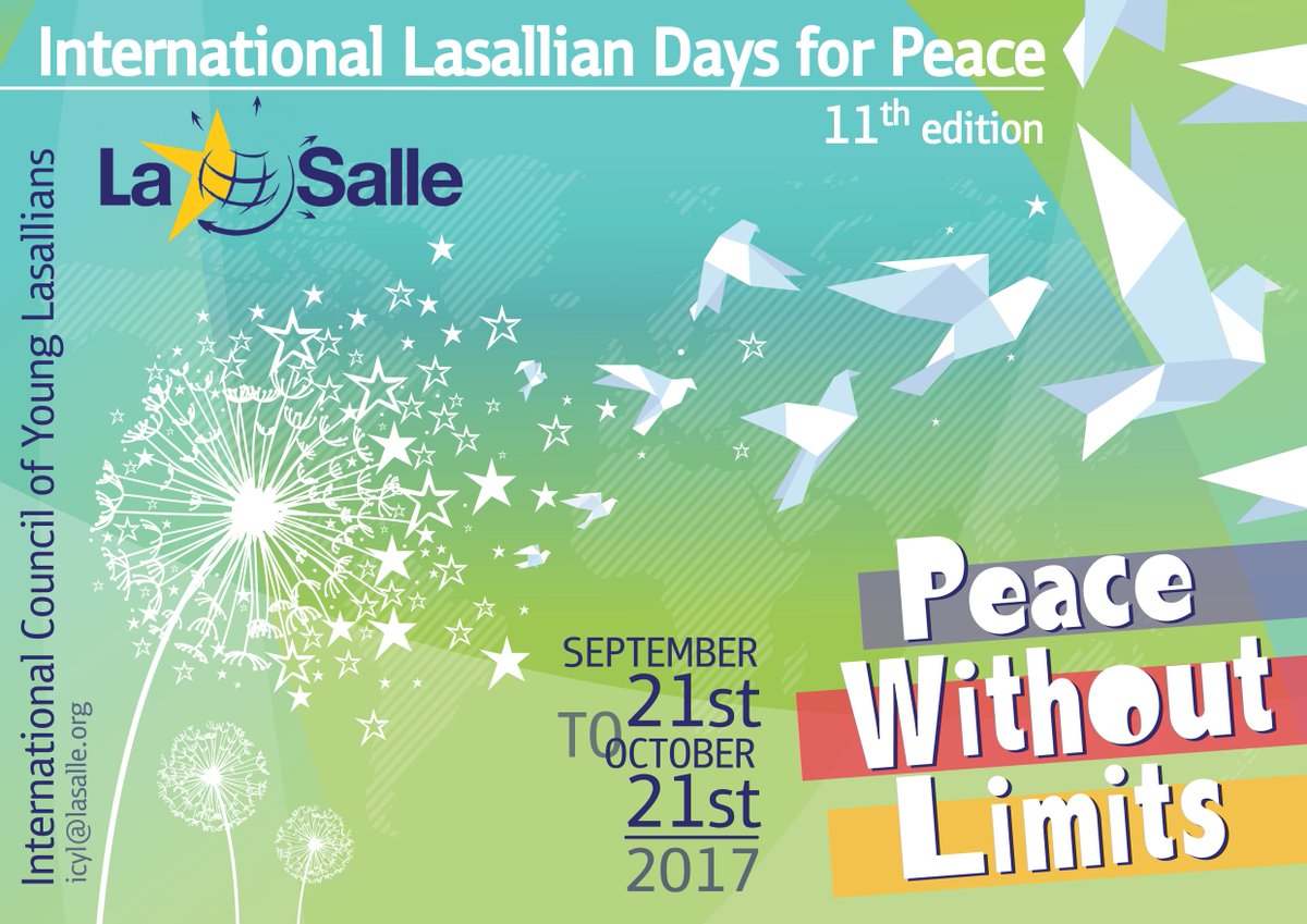 yl_RELAN's tweet photo. On Oct. 21, we invite YOU to come together in solidarity & in prayer for a prayer vigil for peace. #ILDP2017
https://t.co/vbUlPPCeaa https://t.co/7rYuzV6ZTU