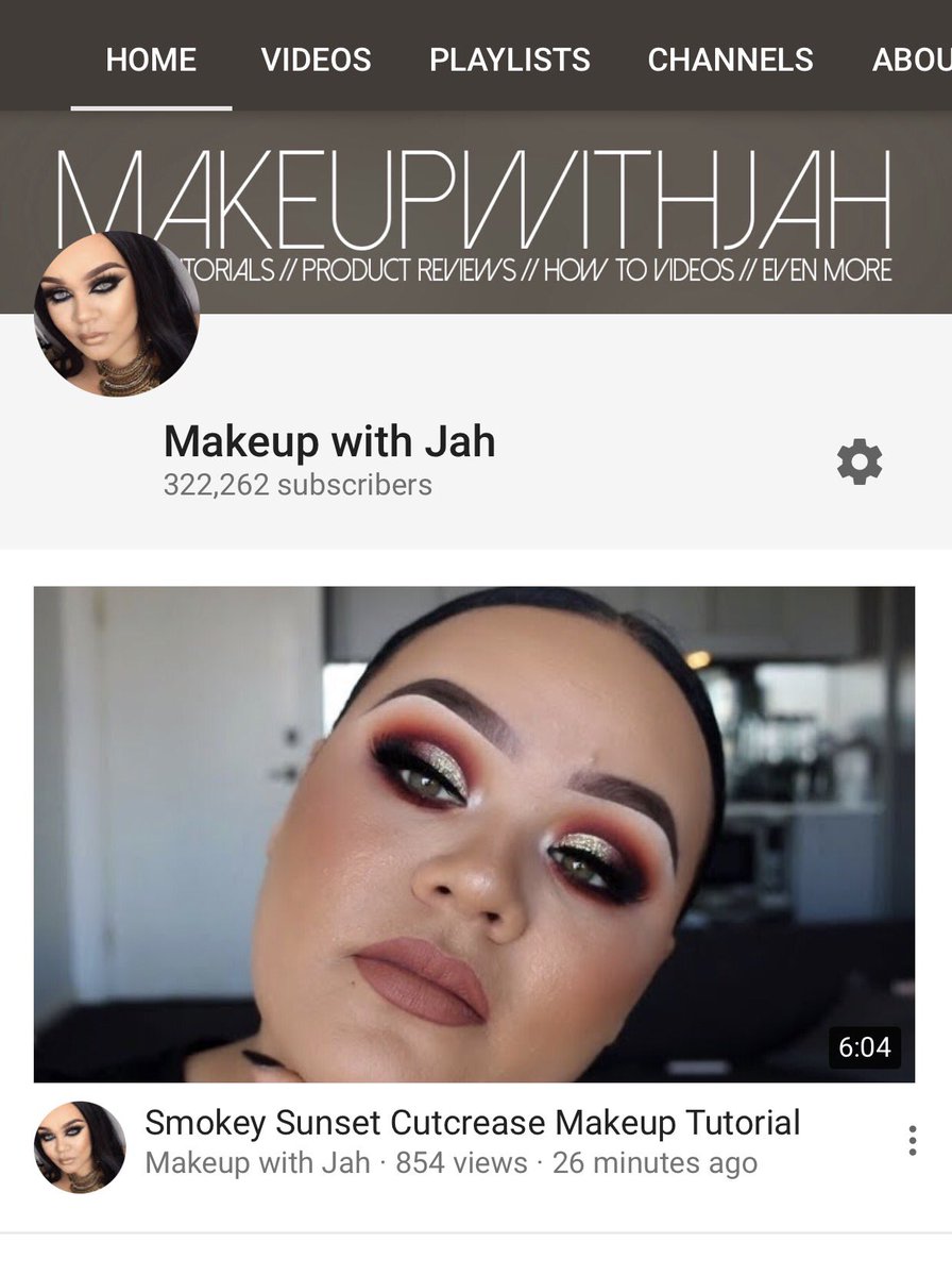 Makeupwithjah's tweet image. Just uploaded a new video 🙌🏼🙌🏼😻