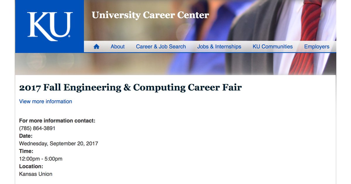BaldwinFilters's tweet image. #BaldwinFilters will be recruiting at the University of Kansas Engineering &amp;amp; Computing Career Fair tomorrow, September 20. #baldwinbest