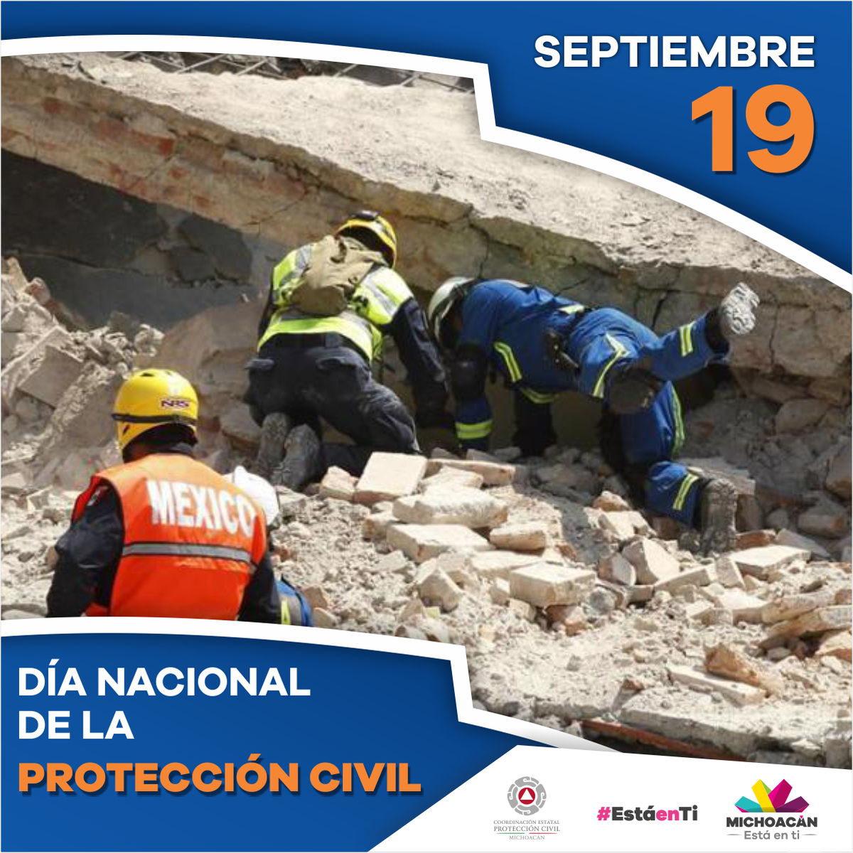 pcmichoacan's tweet photo. La Protección Civil surge como un esfuerzo para crear y fortalecer una cultura para salvaguardar la vida de las y los mexicanos. #EstáenTi https://t.co/85MStkMm3C