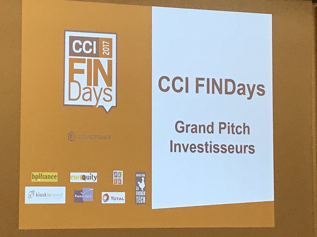 Aujourd'hui, deuxième journée de l'édition 2017 des #CCIFINDAYS ! Une journée consacrée aux rdv entrepreneurs et investisseurs.