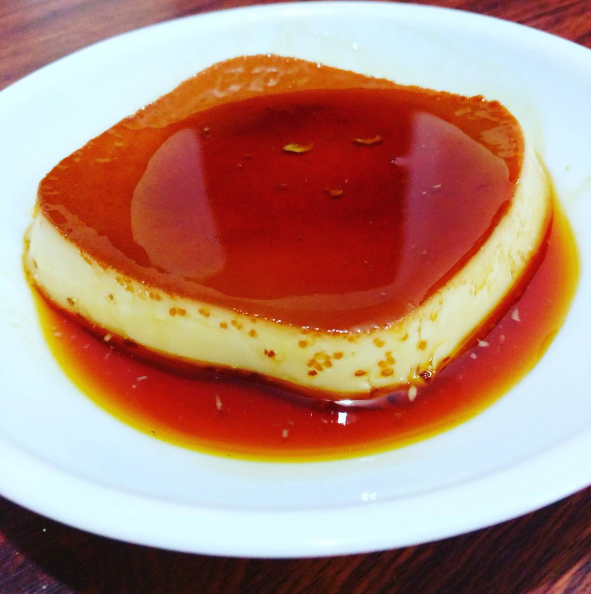 taodan's tweet photo. Flan cooked by me #flan #spanishcustard #cookbyme #cooking #singleguy #delicious #ngonqua https://t.co/mKTk2uzo5T