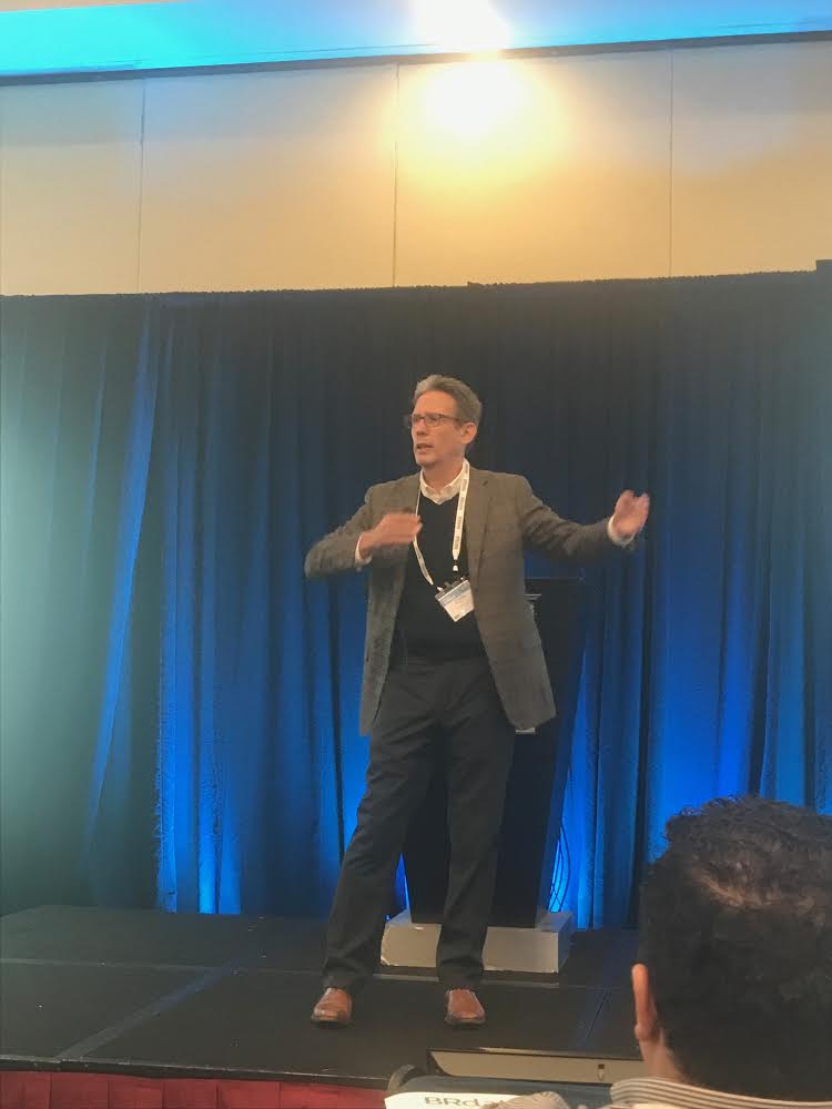 BRdata's tweet photo. Prof. O'Malley covering the importance of knowing your co.'s purpose & delighting the changing consumer #brdataworld https://t.co/EWQciUxMYi https://t.co/Kzp37DK5xh