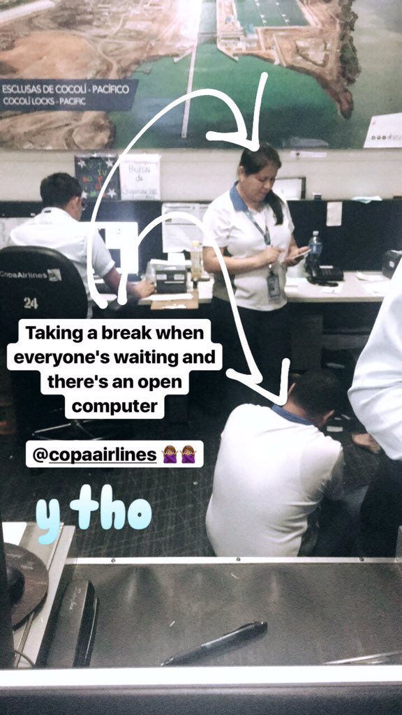 KellyAFeeney's tweet photo. @Emanette @CopaAirlines @Tocumen_Aero Thanks for all your help, Copa. https://t.co/3YTcU7DvcH