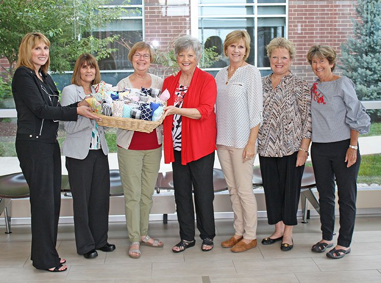 Here's a photo of our Bethany Circle team delivering the portcath pillows yesterday at KDH.  Thanks so much!
