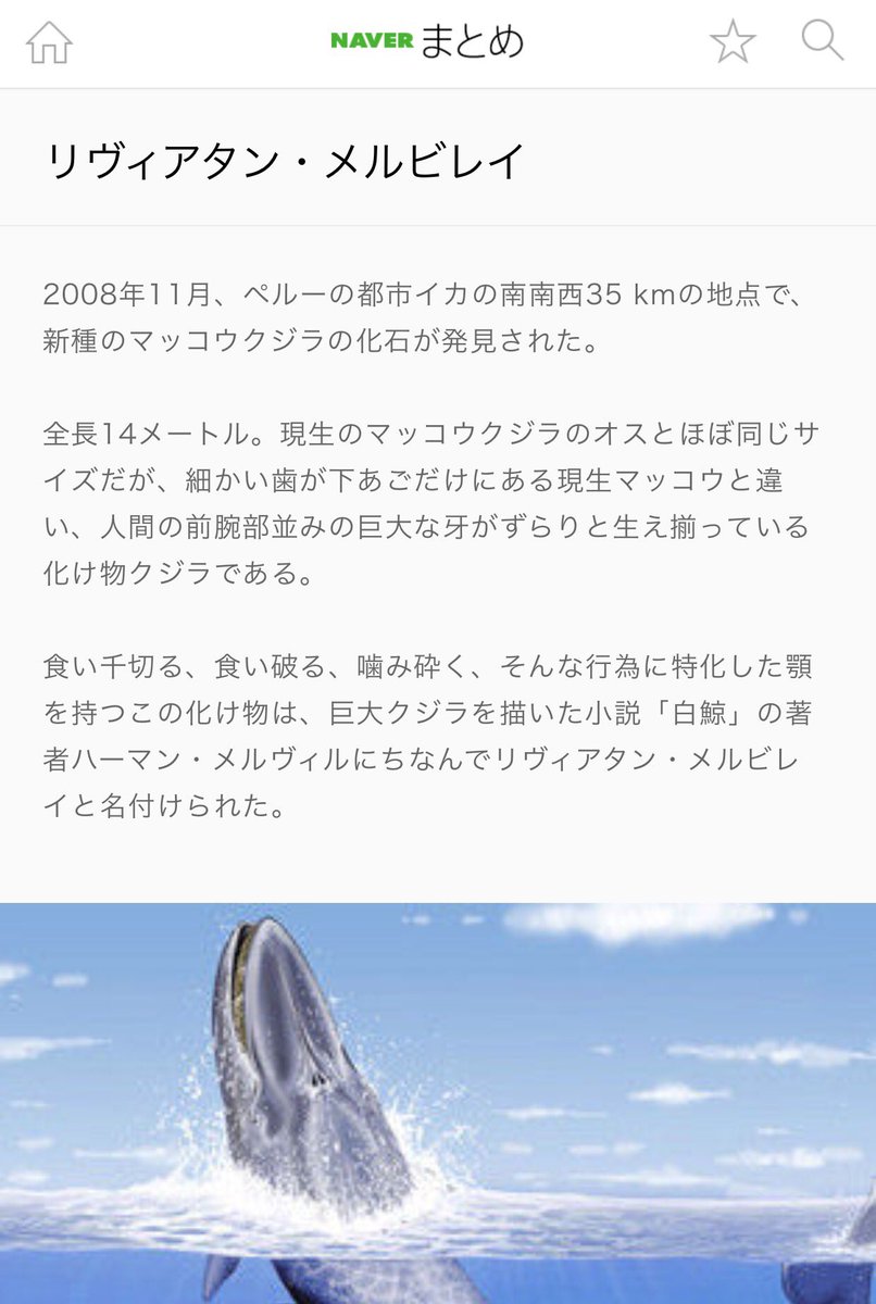 中野 در توییتر Naverまとめの古代の巨大生物見てたら 完全に油断してたところをガブリとやられた そっちかよ スクロールの妙 中野 در توییتر Naverまとめの古代の巨大生物見てたら 完全に油断してたところをガブリとやられた そっちかよ スクロールの妙