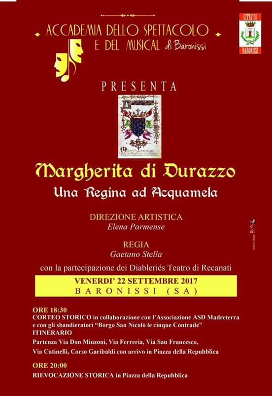 IATBaronissi's tweet photo. Venerdi 22 settembre, dalle ore 18.30, sfilata per le strade della città e rievocazione in piazza della Repubblica ore 20.00. Non mancate! https://t.co/sPEVcIiXgc