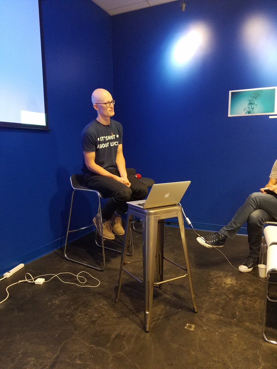 EricGabrys's tweet photo. Very engaging presentation from #jensverhiest @Luckycycle ecommerce gamification with #CecileJodogne and #brusinvexp   Thanks #BelChamUS SF https://t.co/0NfA5rgFa2