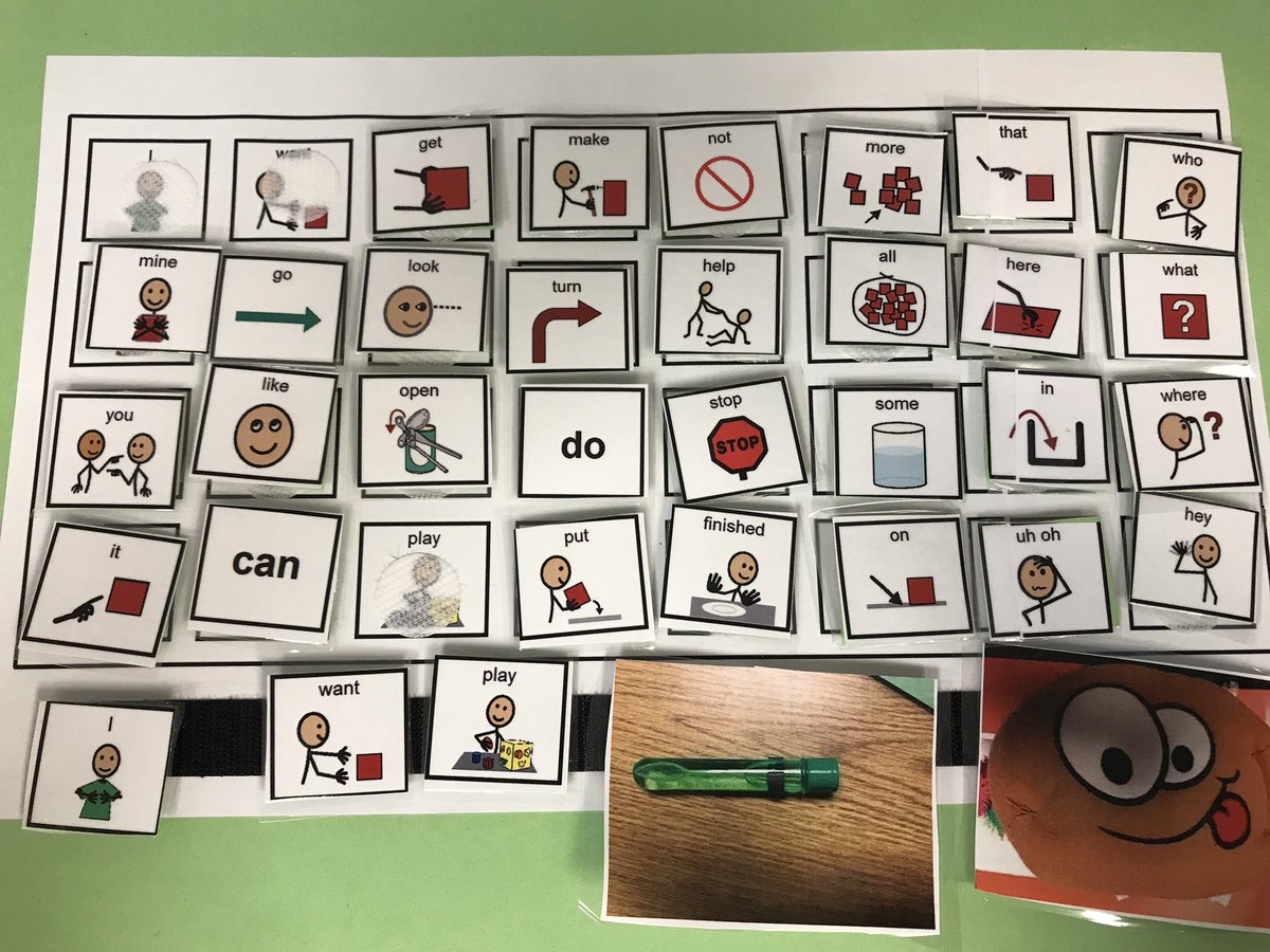 Students are using their core communication board to request, refuse, comment, seek info in speech today. #wearelamphere <a href="/SimondSuperstar/">Simonds Superstars |The Lamphere Schools</a>