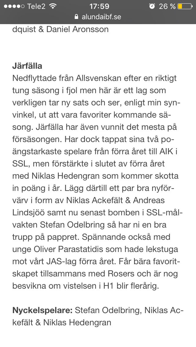 Räcker med att läsa näst sista stycket.